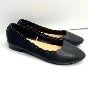 Torrid Studded Black Slip On Flats Sz 11